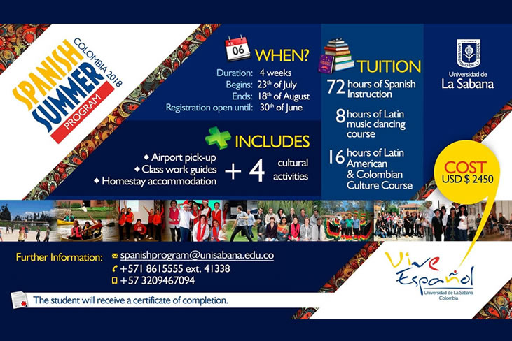 Spanish Summer Program 2018